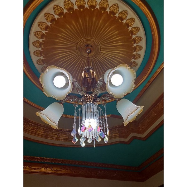 lampu gantung hias kaca