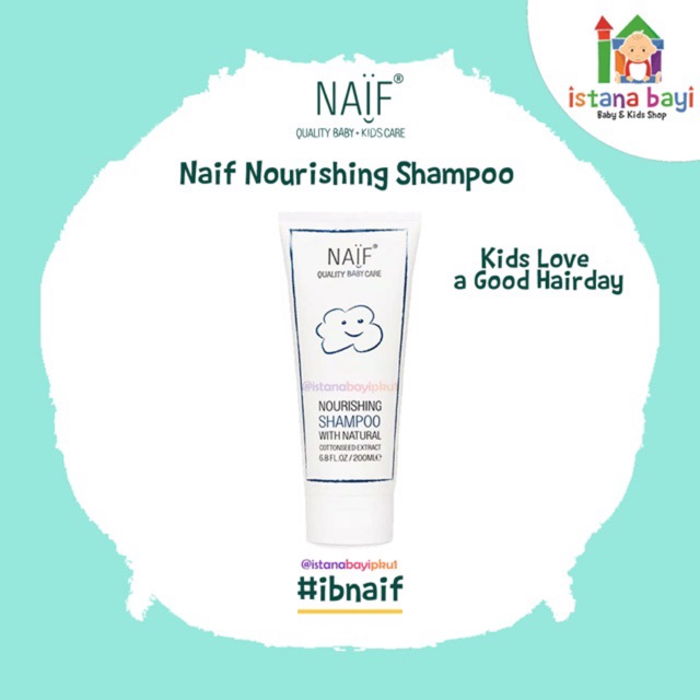 NAIF NOURISHING BABY SHAMPOO 200 ml -Shampoo Bayi