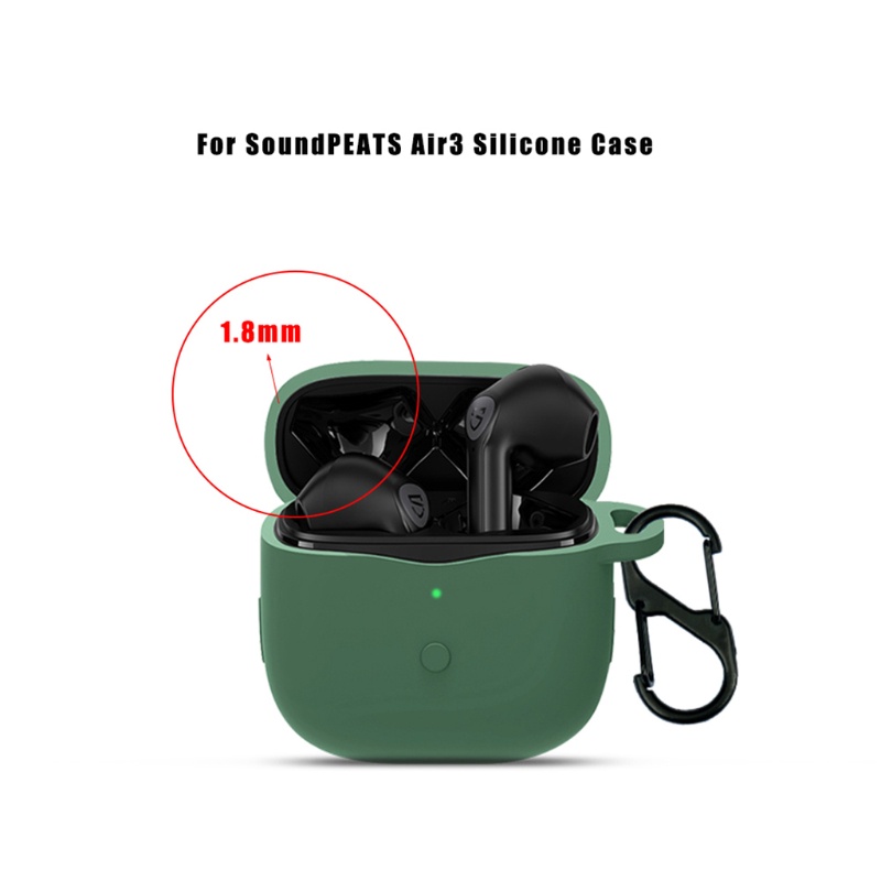 Cre Soft Case Silikon Earphone Bluetooth Anti Keringat Untuk Soundpeats Air3