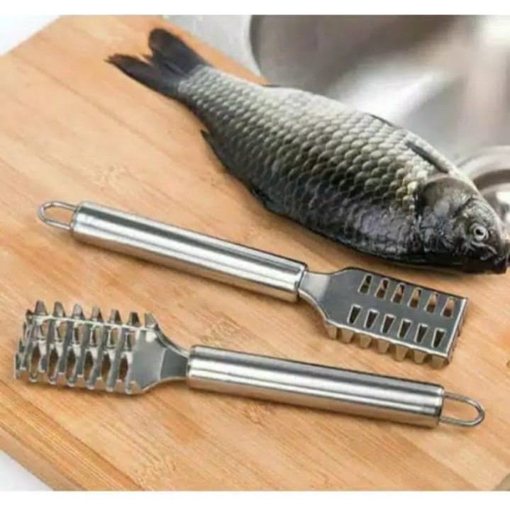 Pembersih Sisik Ikan Bahan Stainless