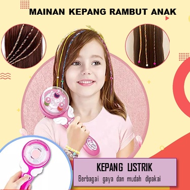 Alat Kepang Rambut Otomatis Mainan Anak Perempuan Kado Ulang Tahun - Model 1