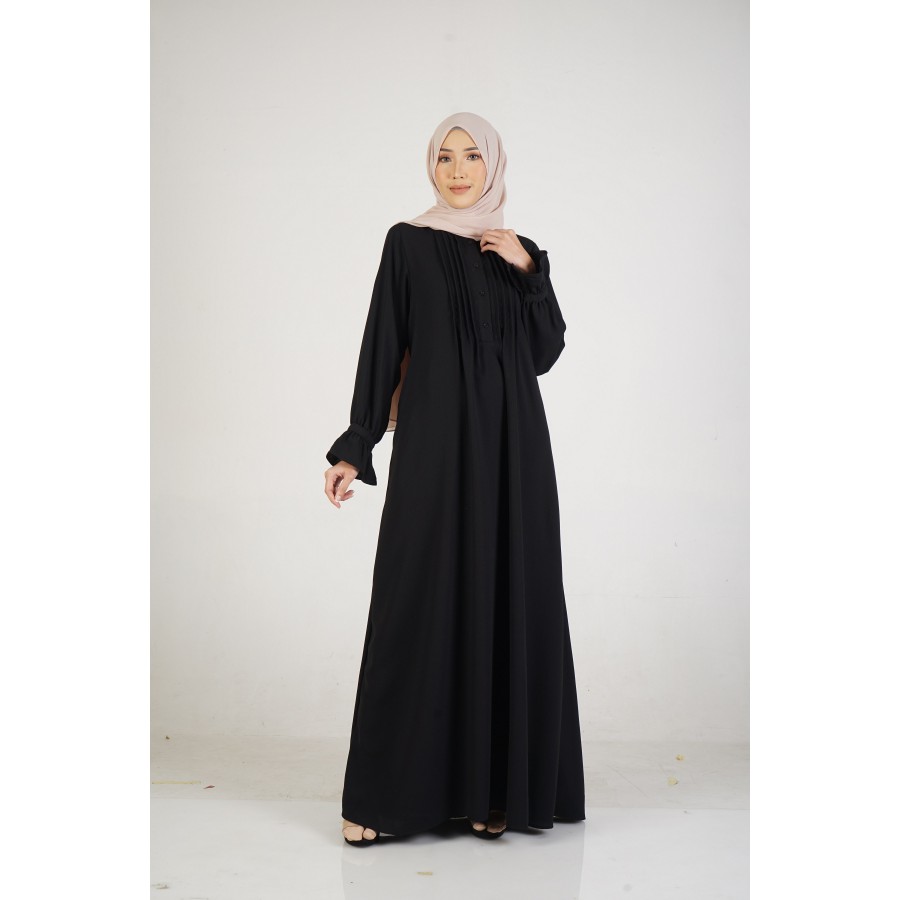 ELZATTA GAMIS TERBARU DRESS ARSHAVINA GAMIS BAHAN MOSCREPE SIZE S SAMAPAI XXL