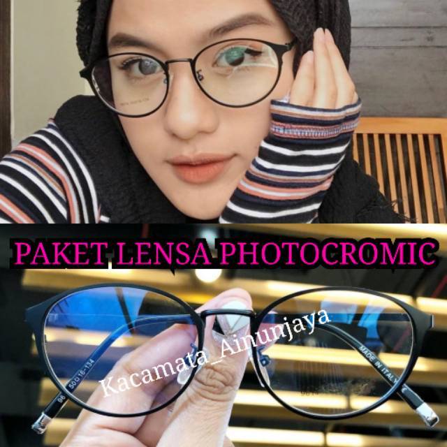 ( BEST SELLER ) FRAME kacamata 9614 | paket kacamata photocromic. Termurah