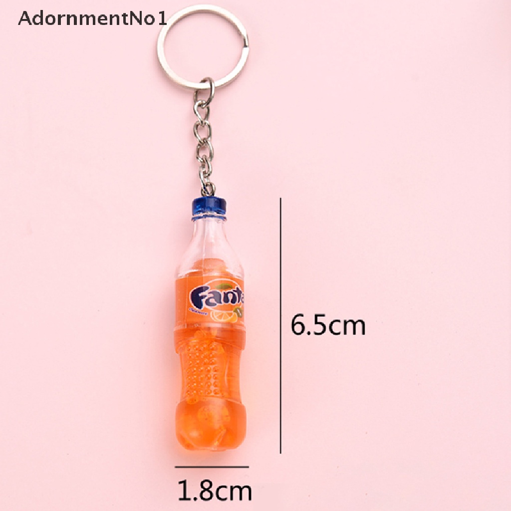 [AdornmentNo1] Fashion Drink Bottle Handmade Resin Charms Keychain Car Trinket Gift Souvenirs [new]