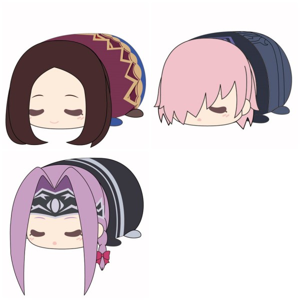 Fate Grand Order FGO Babylonia PoteKoro Mascot Utatane Mash Kyrielight Shielder Medusa Ana Da Vinci