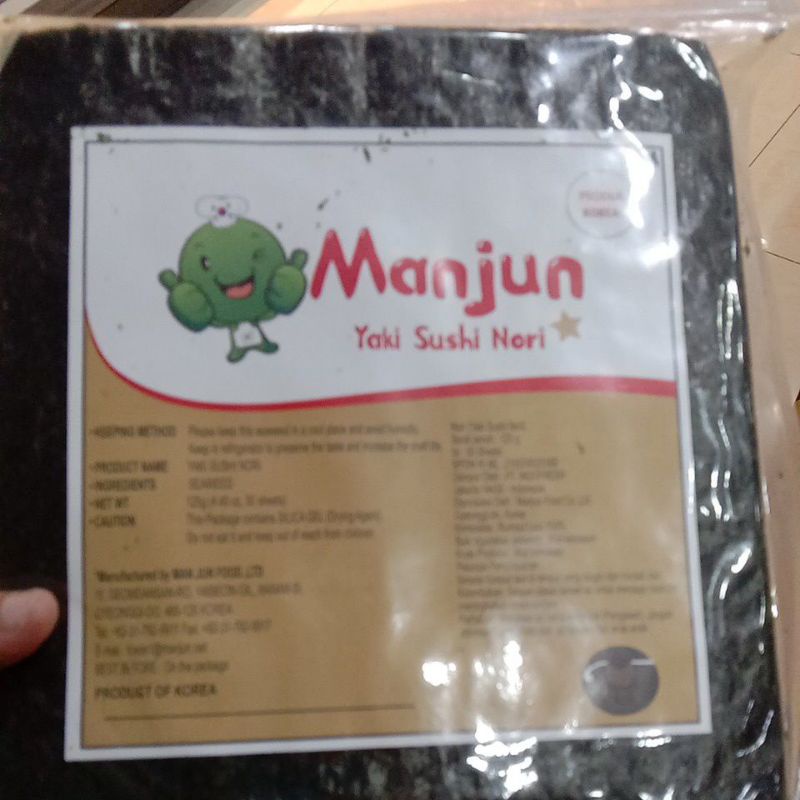 

Manjun yaki sushi nori