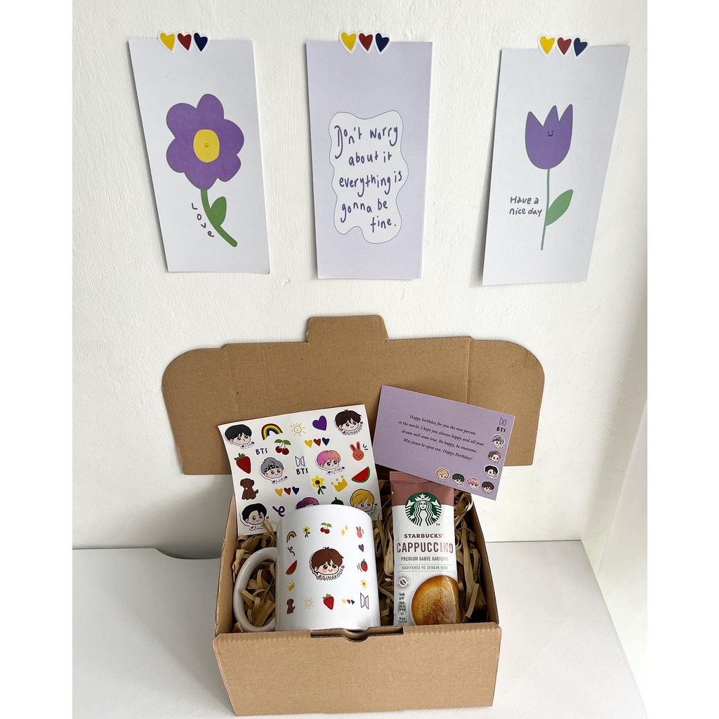 

BTS Hampers / Gift BTS / Hampers Kpop / MugCustom/KadoUlangTahun/KadoWisuda