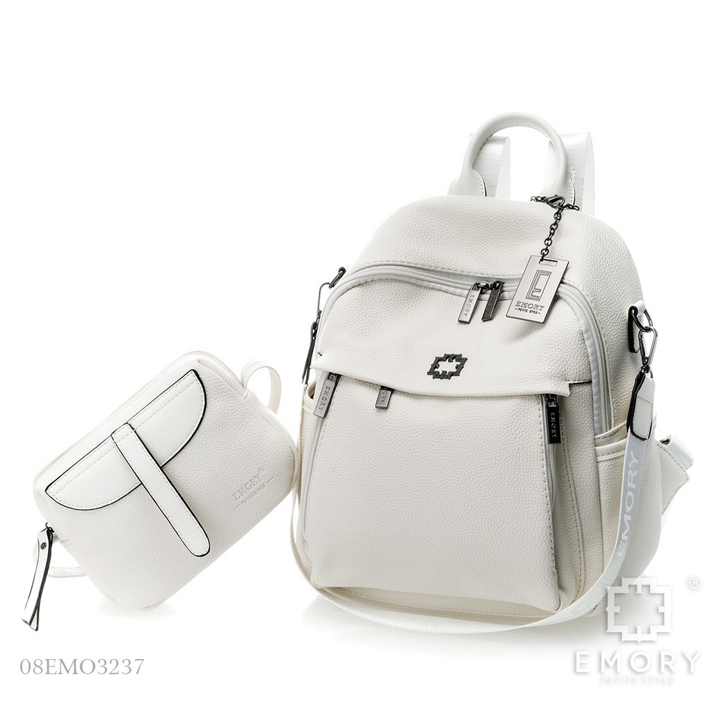 IMPORT Original EMORY Vionne 08EMO-3237BL Backpack Bag Tas Set Ransel Murah Wanita Cewek Batam