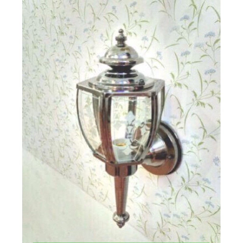 LAMPU DINDING HIAS KLASIK OUTDOOR TERAS 1 LAMPU ELEGAN