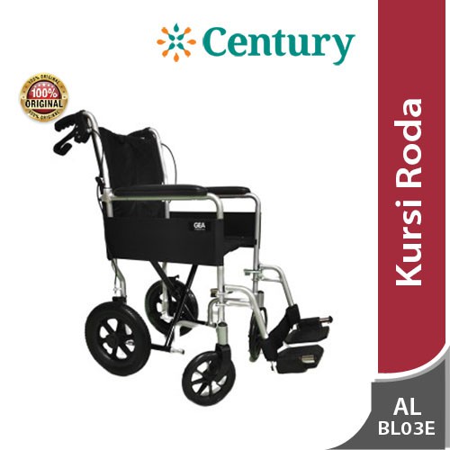 GEA Kursi Roda Travel AL-BL03E / Alat bantu berjalan / wheelchair lipat / lansia / Alkes