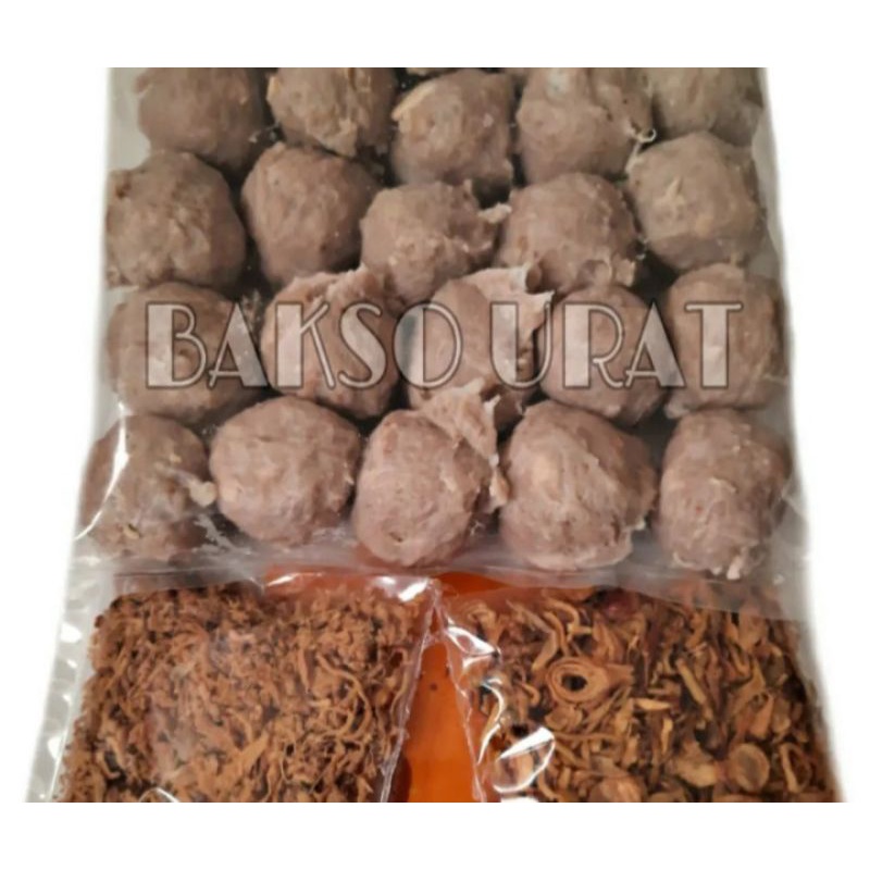 

bakso urat daging sapi 1 pack isi 25 pcs