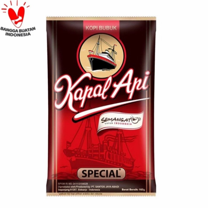 

Kapal api kopi bubuk instan special 160 gr