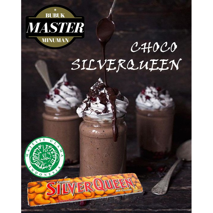 Bubuk Minuman Coklat rasa Silverqueen 1 Kg / Nyoklat SIlverqueen / Choco Silverqueen