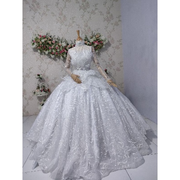 gaun pengantin mevvah