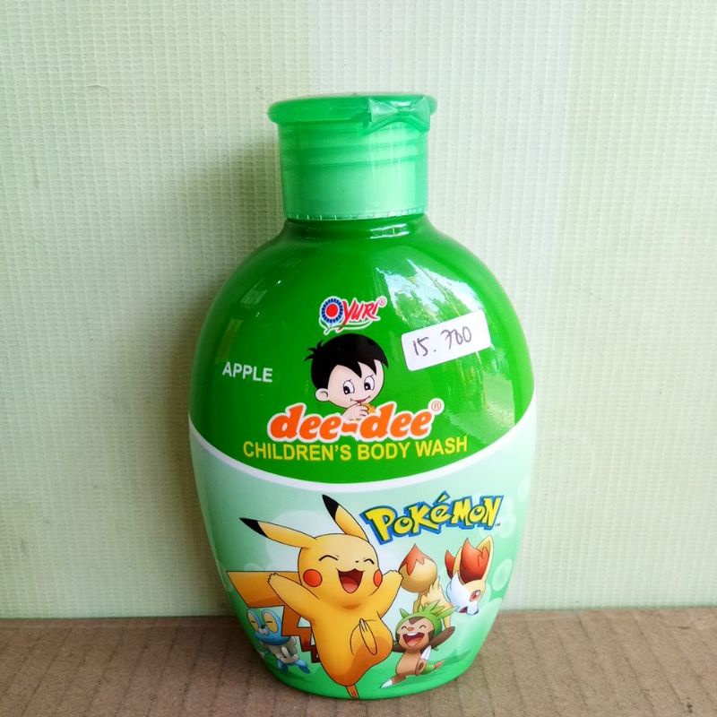 YURI DEE-DEE CHILDREN'S BODY WASH APPLE, GRAPE, ORANGE 225ML