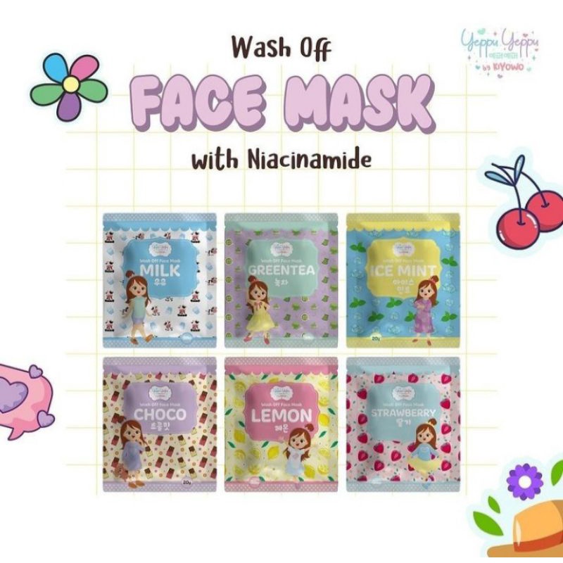 [READY, BPOM] Masker yeppuyeppu by kiyowo