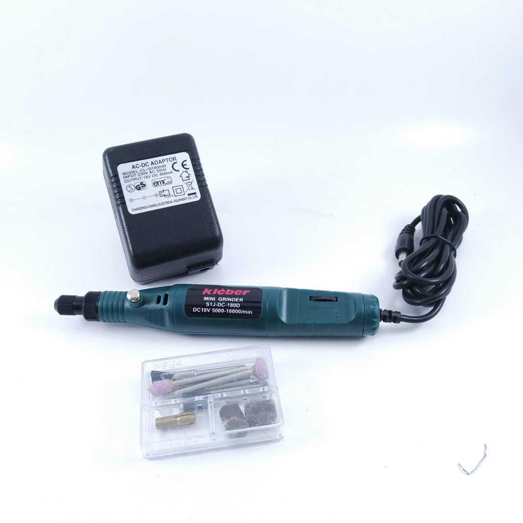 Mini Die Grinder Set Kleber 18 Volt