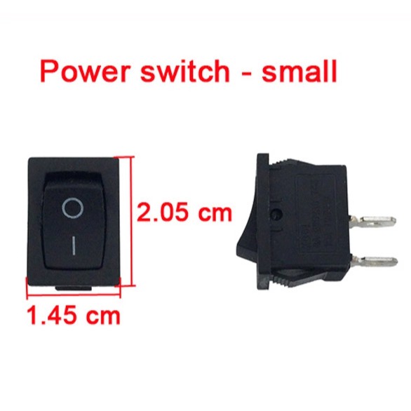 NO 8 POWER SWITCH ON OFF UNIKID RASTAR BATTRY MOBILAN AKI ANAK 12 VOLT 6 VOLT GEARBOX CONTROLLER RC