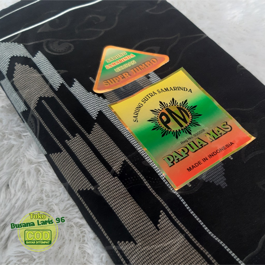 Sarung Sutra Samarinda| Merek Papua Mas