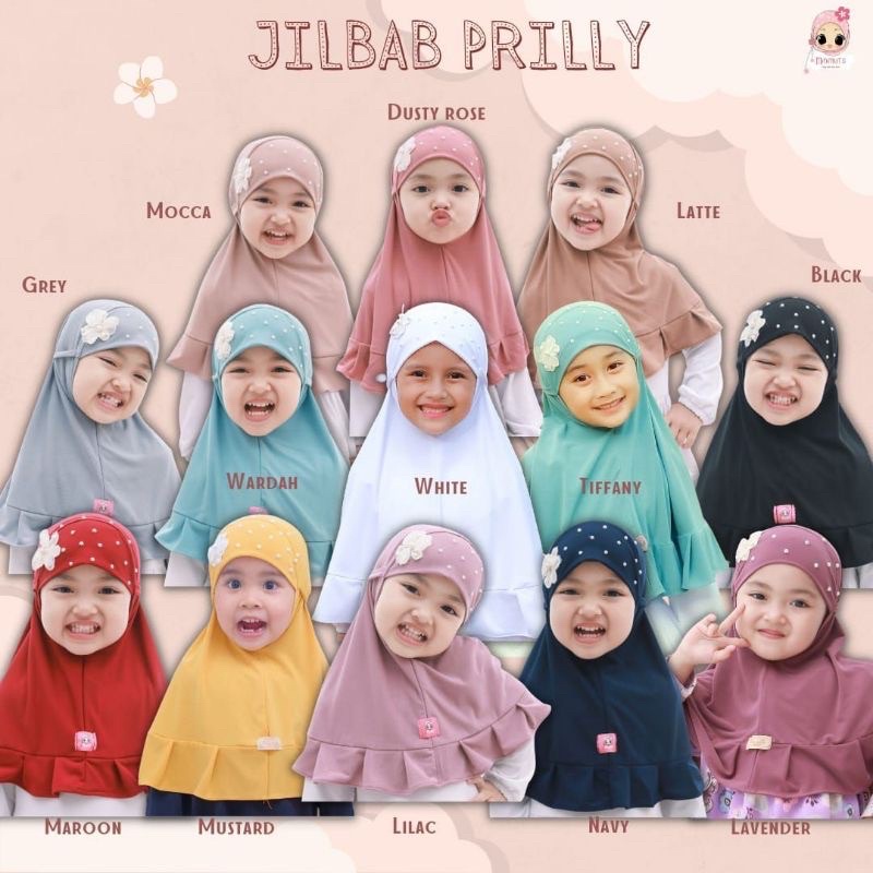 JILBAB PRILLY "Bergo Anak"