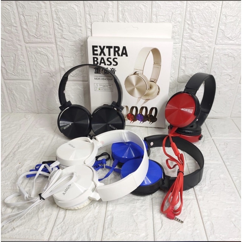 PROMO HEADPHONE BANDO J MDR XB450 EXTRABASS MUSIC