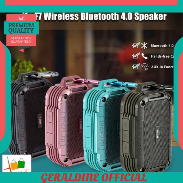 GROSIR Speaker Xiaomi MiFa F7 Bluetooth Outdoor Portable Audio Wireless - Biru