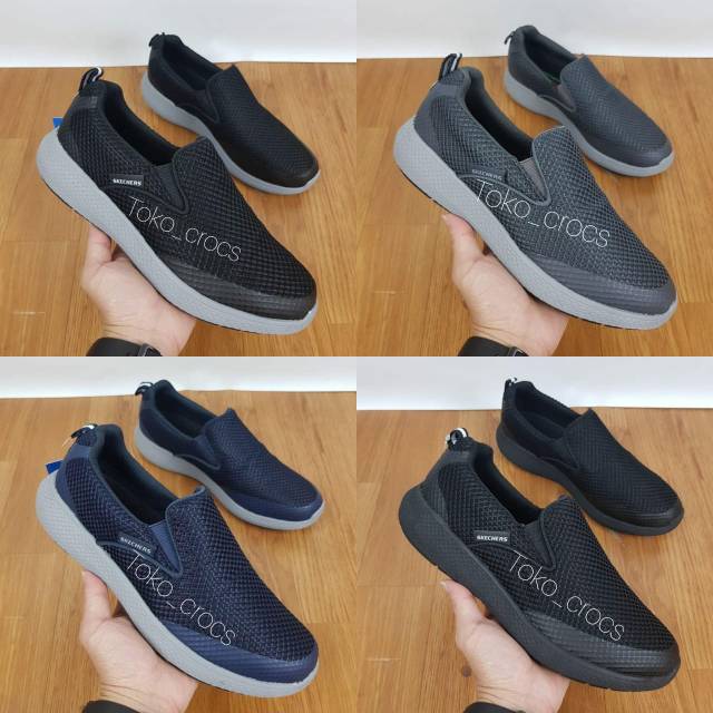 skechers Sepatu  Pria  Skechers KULLOW Lengkap  box 