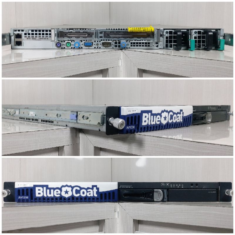 Server Blue Coat Av1200 Xeon E5-5504 Ram 3Gb Hdd 500Gb