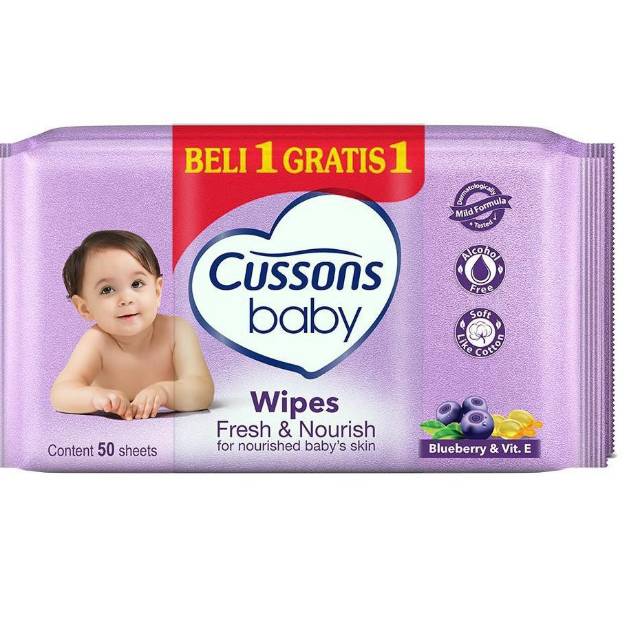 Tissue Basah Cussons