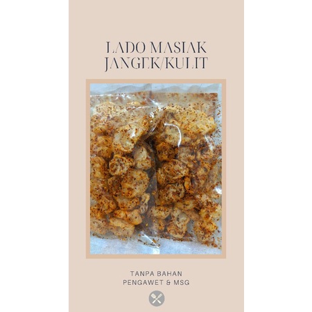 

LADO MASIAK JANGEK/KULIT | ASLI PADANG --- Lado Masiak Jangek Aulia