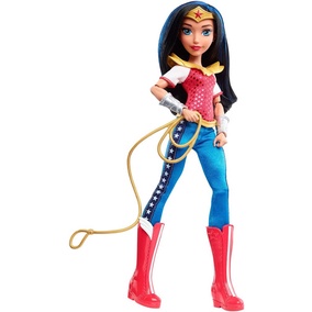 Barbie DC Super Hero Girls Wonder Woman Doll Boneka Action Figure Mattel