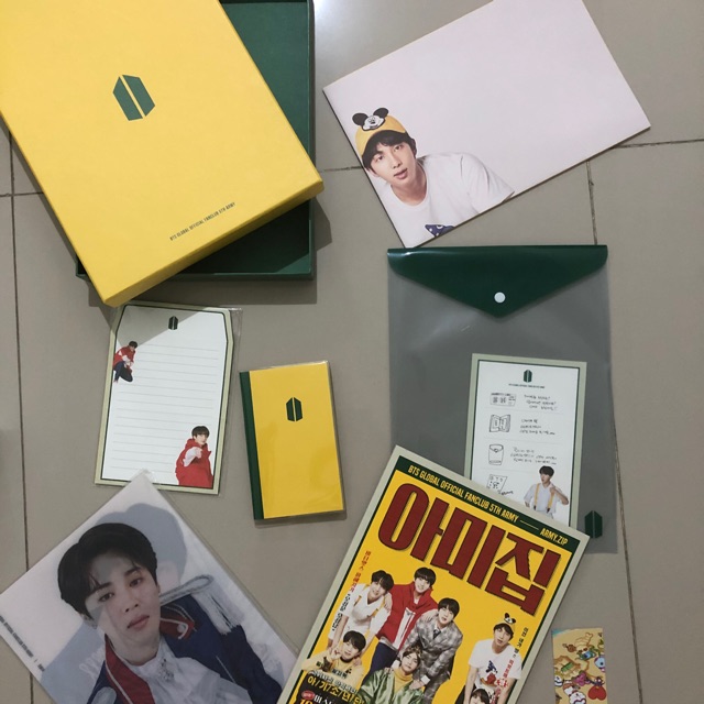 BTS ARMY 5th MEMBERSHIP KIT SHARING