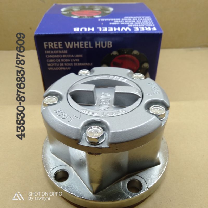 Free Lock Freelock Daihatsu Taft GT F70 43530-87683/87609 Tahun 1985 - 1999