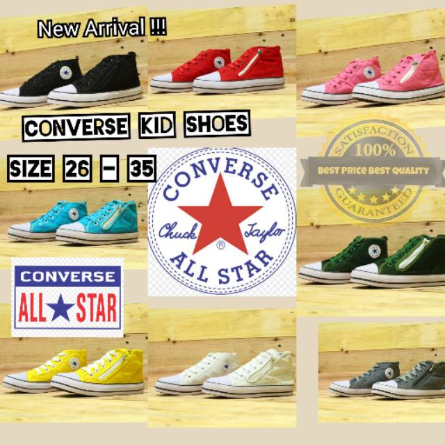 converse kids shoes