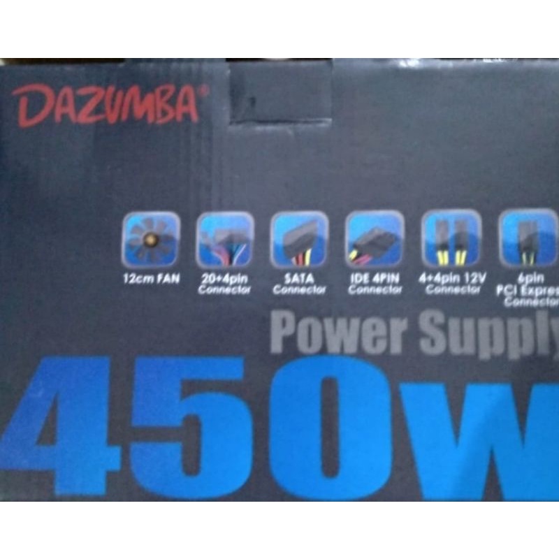 Power Supply / PSU 450watt Dazumba