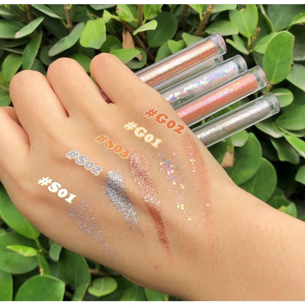 (READY &amp; ORI) Focallure Glittering Liquid Eyeshadow Cair FA195 FA 195 waterproof tahan lama viral