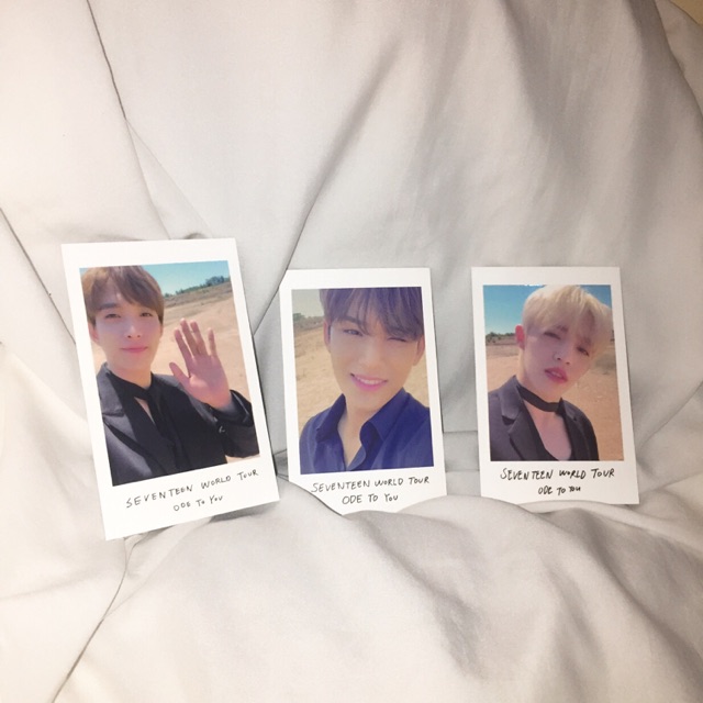 SHARING POLAROID ODE TO YOU CONCERT SEVENTEEN [OFFICIAL MERCH]