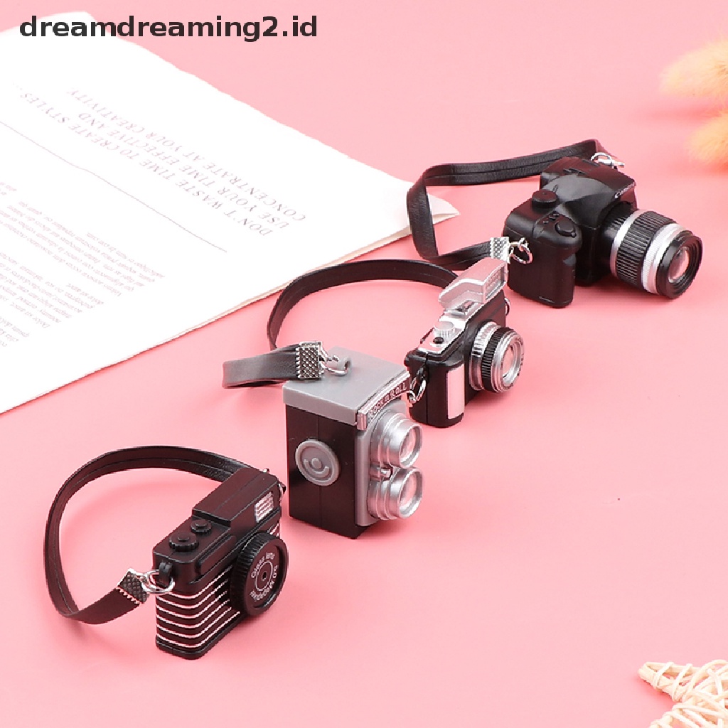 (Hot Style You Like) 1pc Miniatur Kamera Digital Slr Untuk Dekorasi Rumah Boneka