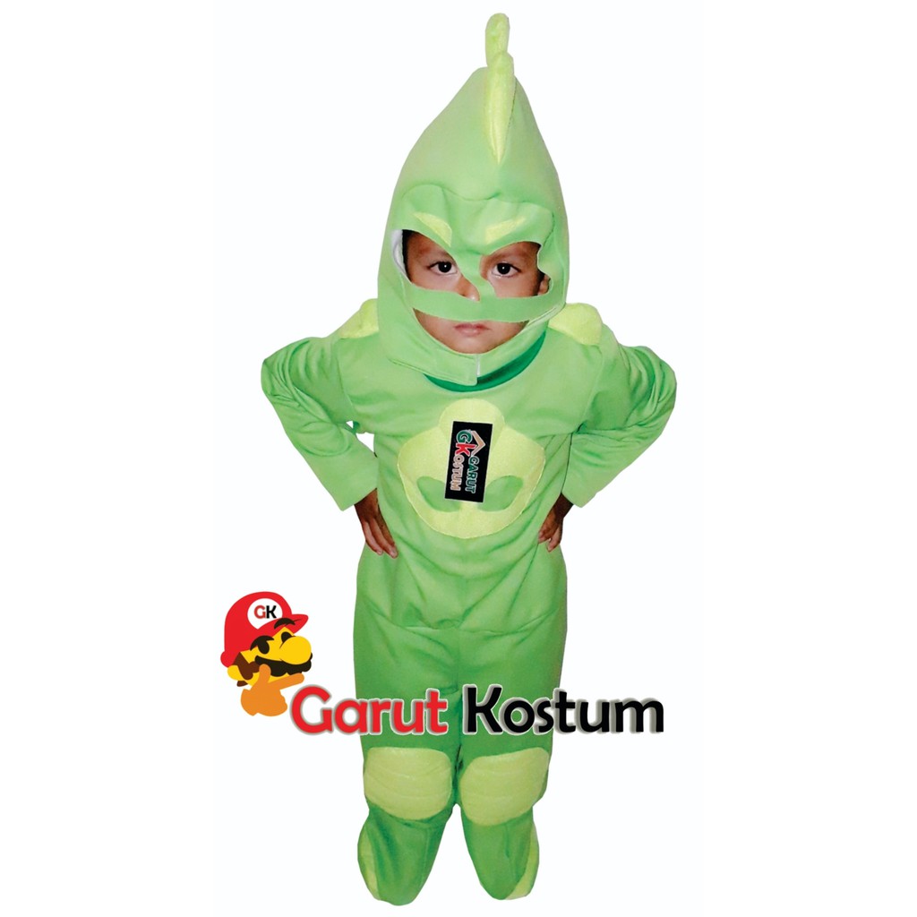 Jual Kostum Pj Masks Gekko Costume Halloween Anak Lucu Shopee Indonesia