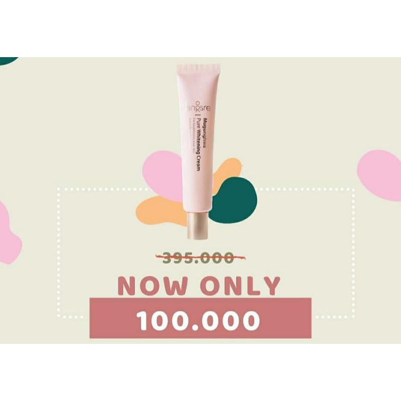 Langsre Mugunghwa Pure Whitening Cream 40gr