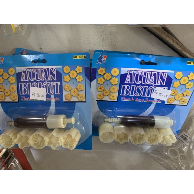 

cetakan acuan sin lian no 135a 135b kue kering packing bubble