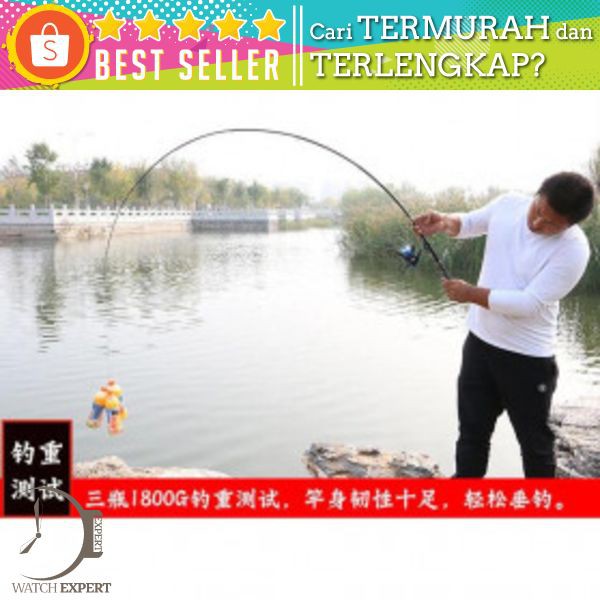 Joran Pancing Carbon Fiber Telescopic 2.4M - Zhenyi ZH03 Hitam