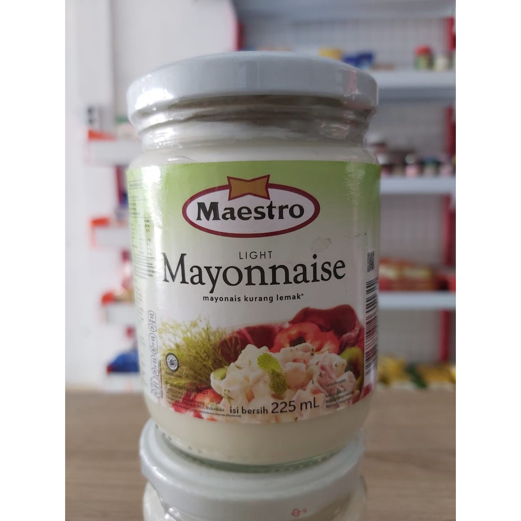 

MAESTRO LIGHT MAYONNAISE 225ML / RENDAH LEMAK