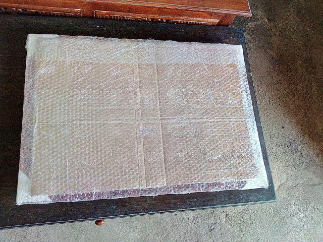 Kaligrafi 3in1 Besar 50x70 Ayat Kursi Clasicc Dan Allah Muhammad