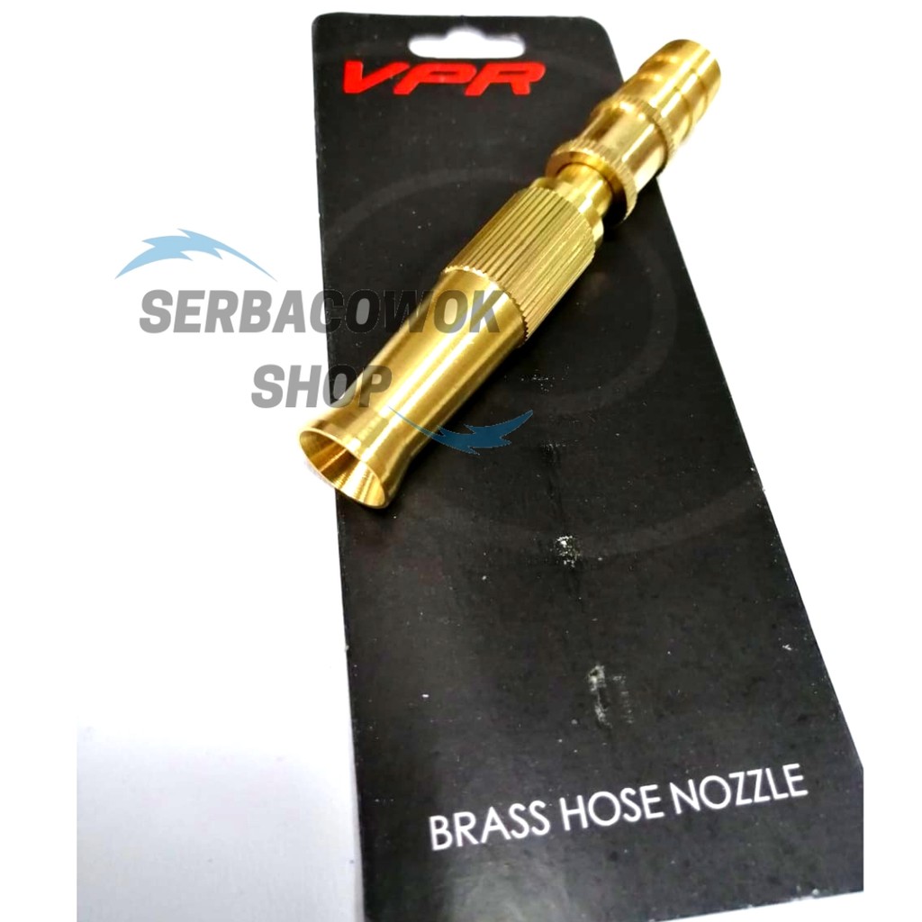 Semprotan Air Lurus Kuningan-Semprotan Air Hoze Nozzle VPR Taman Termurah Berkualitas