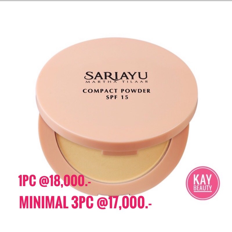 Sariayu Bedak Padat SPF 15 / Sariayu Compact SPF 15