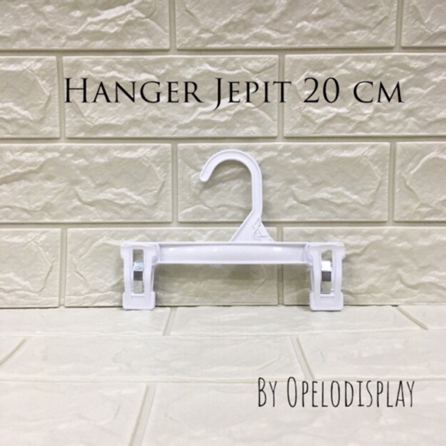 ( 10 PCS ) HANGER JEPIT ANAK 20 CM / KERUDUNG / CELANA