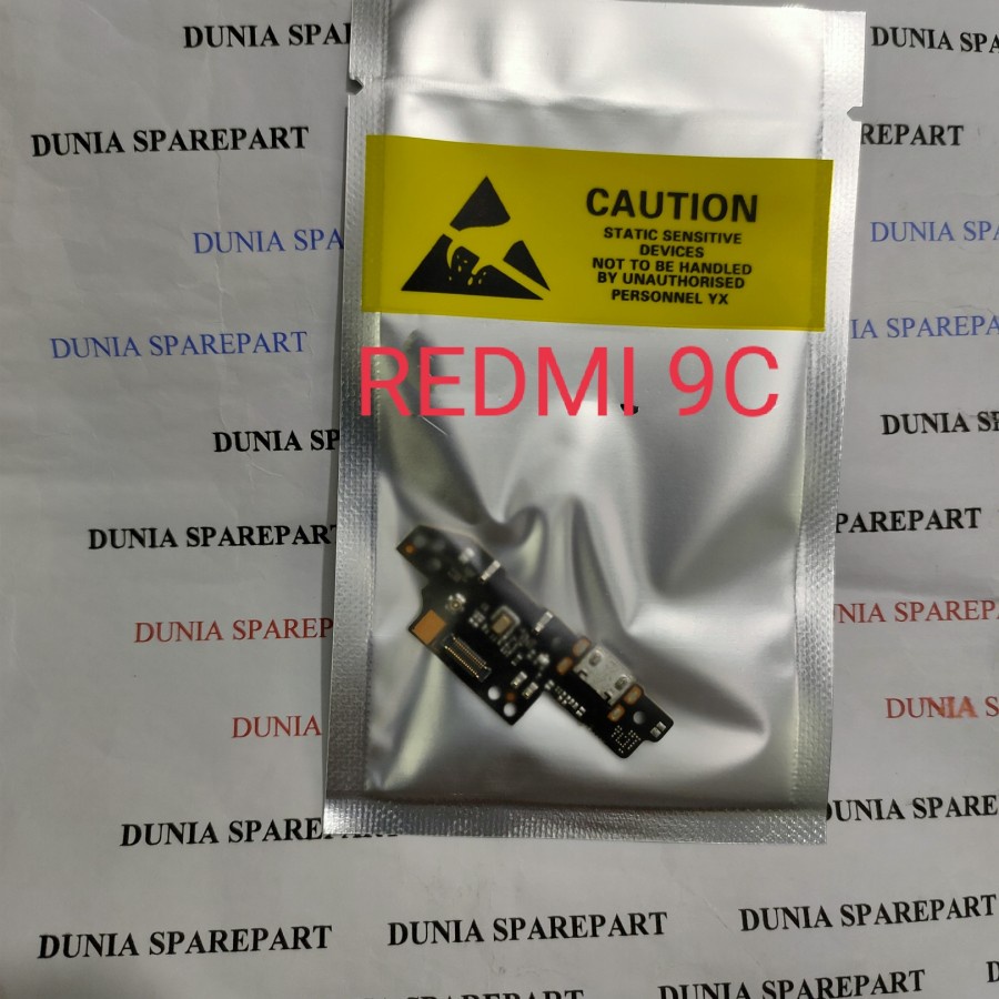 board connector charger Redmi 9C pcb konektor charger redmi 9C