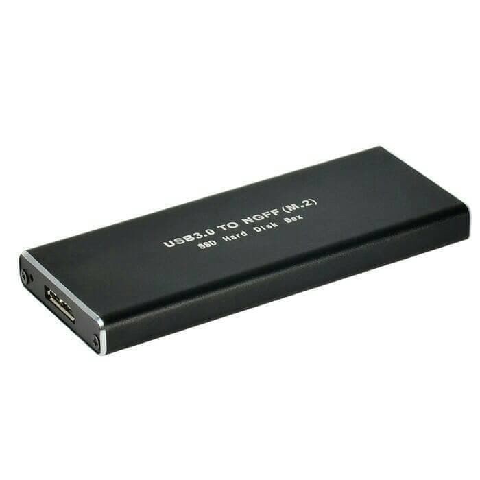 Casing USB3.0 To NGFF M2 SSD Harddisk Box /Reader SSD M2