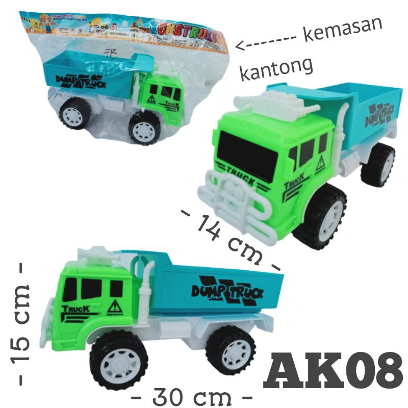 MAINAN ANAK MOBIL TRUK DUM / DUMP TRUCK AK08